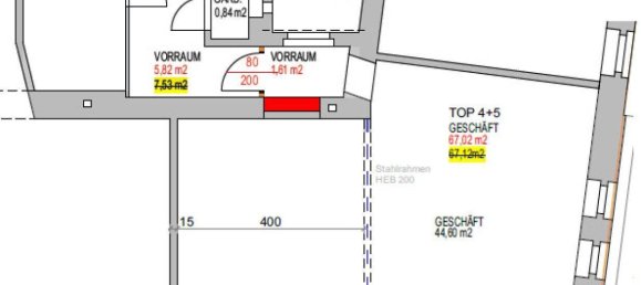 Imóvel comercial em Rudolfsheim-Funfhaus, Austria 67 m² N.º 106853 2