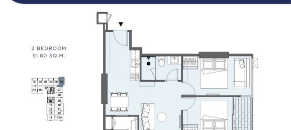 2 غرف نوم شقة في Pattaya, Thailand رقم 20148 16