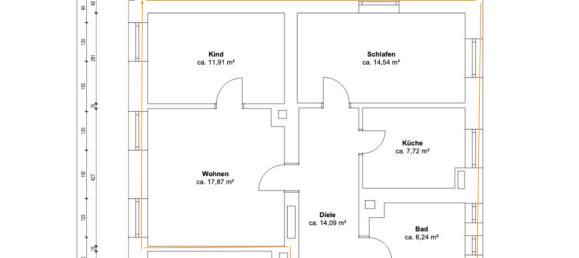 3غرفة شقة في Leipzig, Germany رقم 262829 14