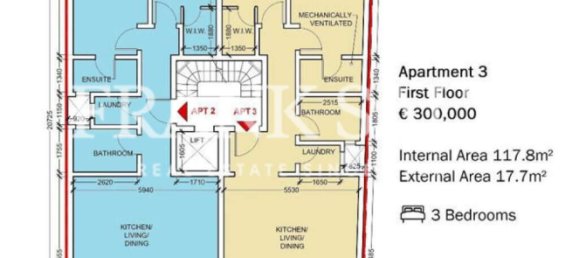 3 bedrooms Penthouse in Saint Paul's Bay, Malta No. 386 5