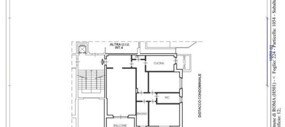 3 rooms Apartment in Rome, Italy No. 164146 11