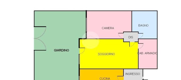 2 rooms Apartment in Rome, Italy No. 9253 21