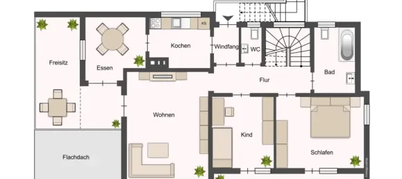 4 غرف نوم تاون هاوس في Ortenaukreis, Germany رقم 297394 3