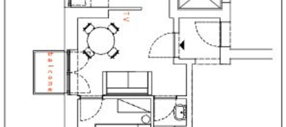 2-salle Appartement à Milan, Italy No. 287572 6