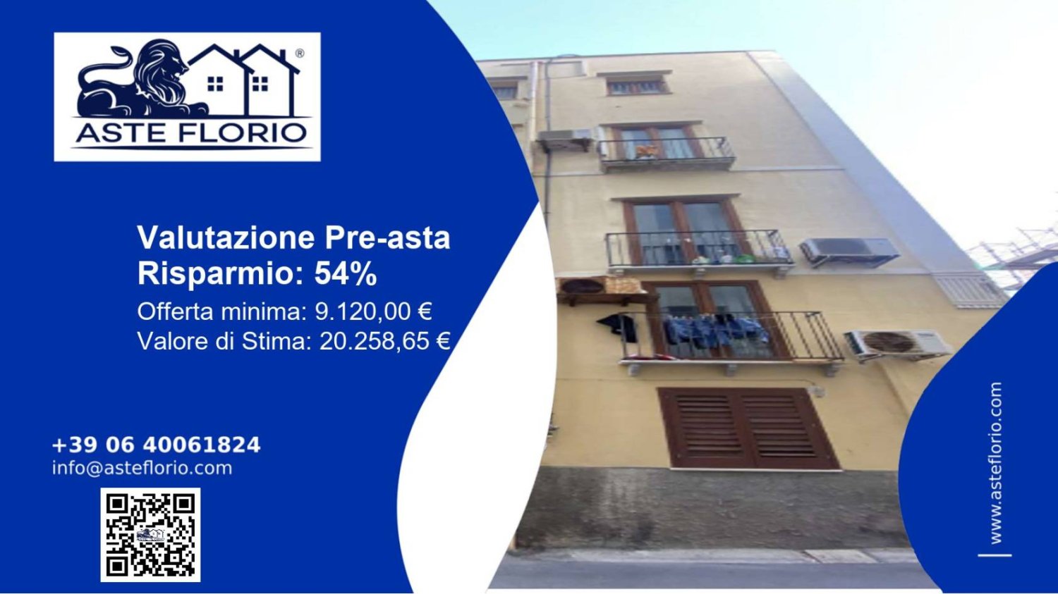 Apartamento de 1 dormitorio en Trapani, Italy No. 351764