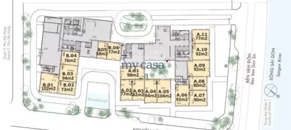 1 bedroom Shop in District 4, Vietnam No. 8101 3