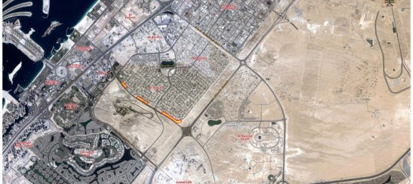 Terrain à Dubai, UAE 3716m² No. 8924 2