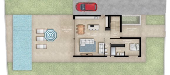 4 dormitorios villa en venta en La Zenia, Alicante, Comunidad Valenciana, Spain № 365032 9