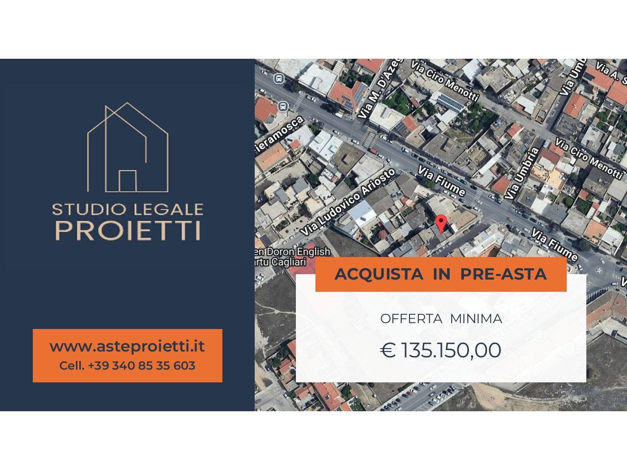 2 غرف نوم شقة في Quartu Sant'Elena, Italy رقم 294145