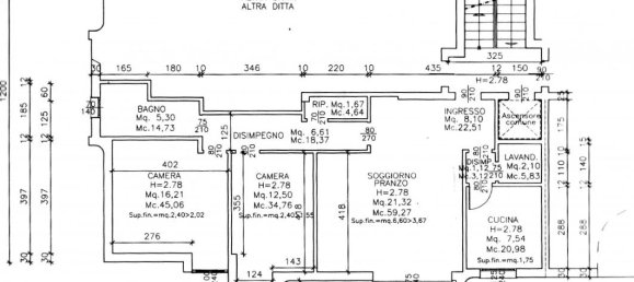 3 rooms Apartment in Padua, Italy No. 39555 15