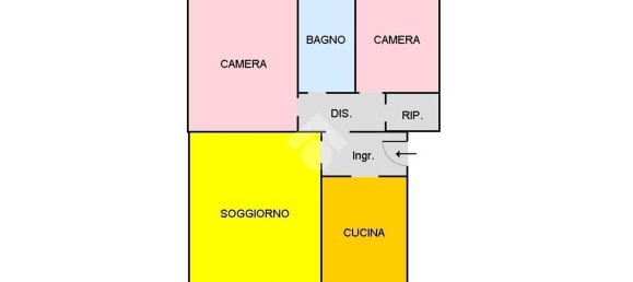 3-Zimmer Wohnung in Rescaldina, Italy, Nr. 221204 17