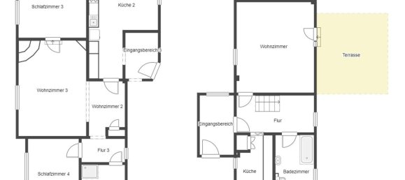 4 غرف نوم تاون هاوس في Vorpommern-Rugen, Germany رقم 240518 21