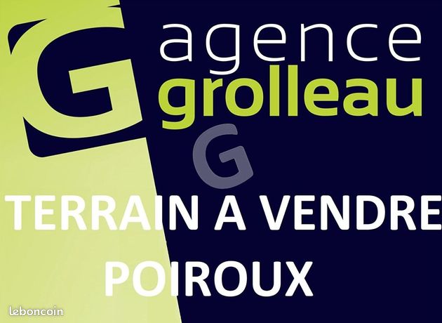  قطعة أرض في Poiroux, France 347متر مربع رقم 309944