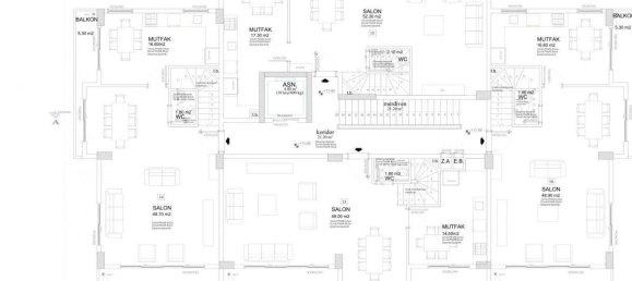 3 rooms Apartment in Alanya, Turkey No. 10109 16