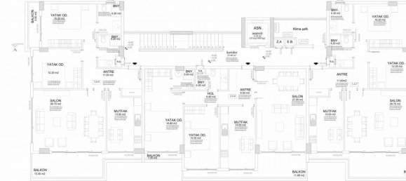 3 rooms Apartment in Alanya, Turkey No. 10109 29