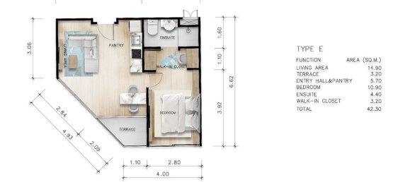 شقة 1 غرف نوم  في The One Phuket, Thailand رقم 30358 21