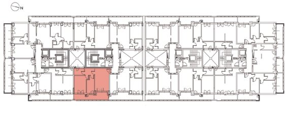 Apartamento de 2 divisões em Sesto San Giovanni, Italy N.º 52816 28