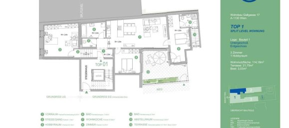 2 bedrooms Commercial property in Hietzing, Austria No. 136993 15