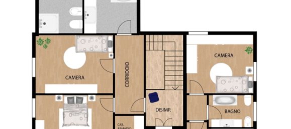 Вилла с 7 спальнями в Анцано дель Парко, Италия № 362321 29