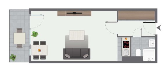 Studio in Münster, Germany, Nr. 269236 10