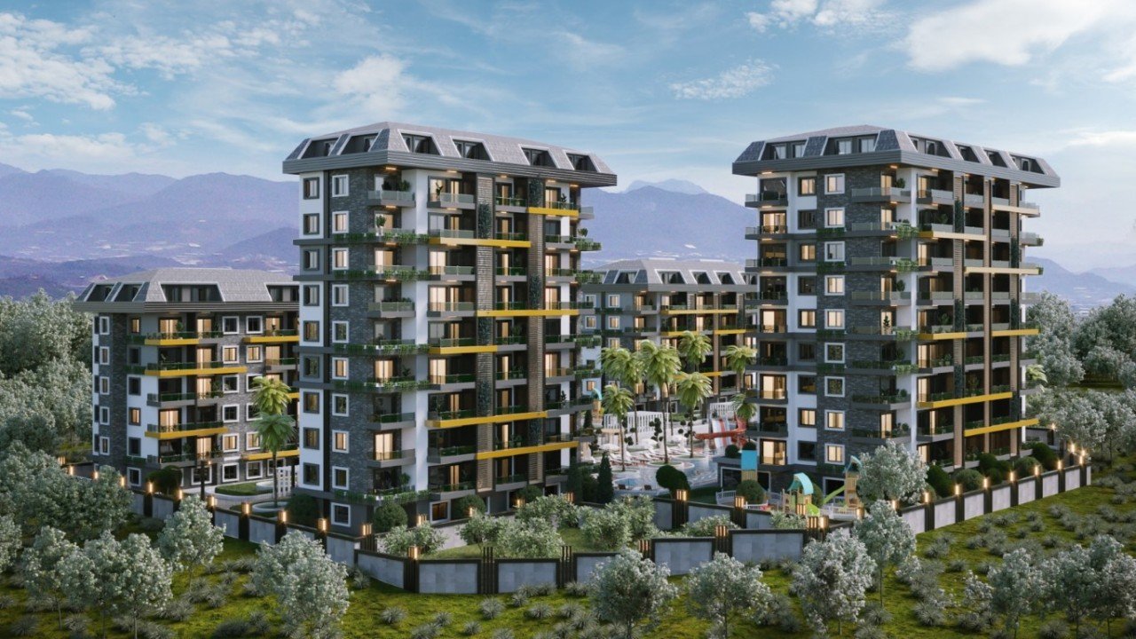 Apartment 1+1 in Alanya, Turkey No. 4503
