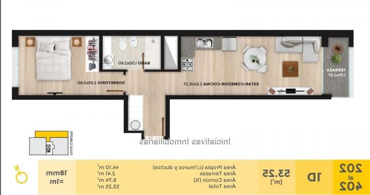 Estudio en Montevideo, Uruguay No. 7965