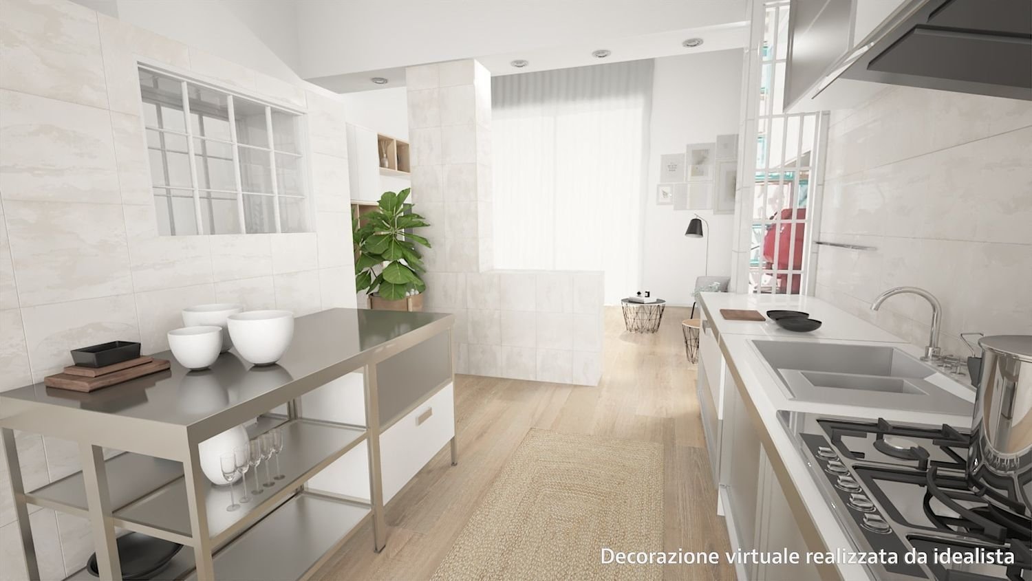 3 rooms Apartment in Carrara, Italy No. 31143