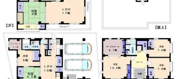6 Schlafzimmer Haus in Tokyo, Japan, Nr. 4441 2