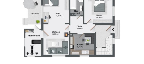 6غرفة تاون هاوس في Gutersloh, Germany رقم 267625 18