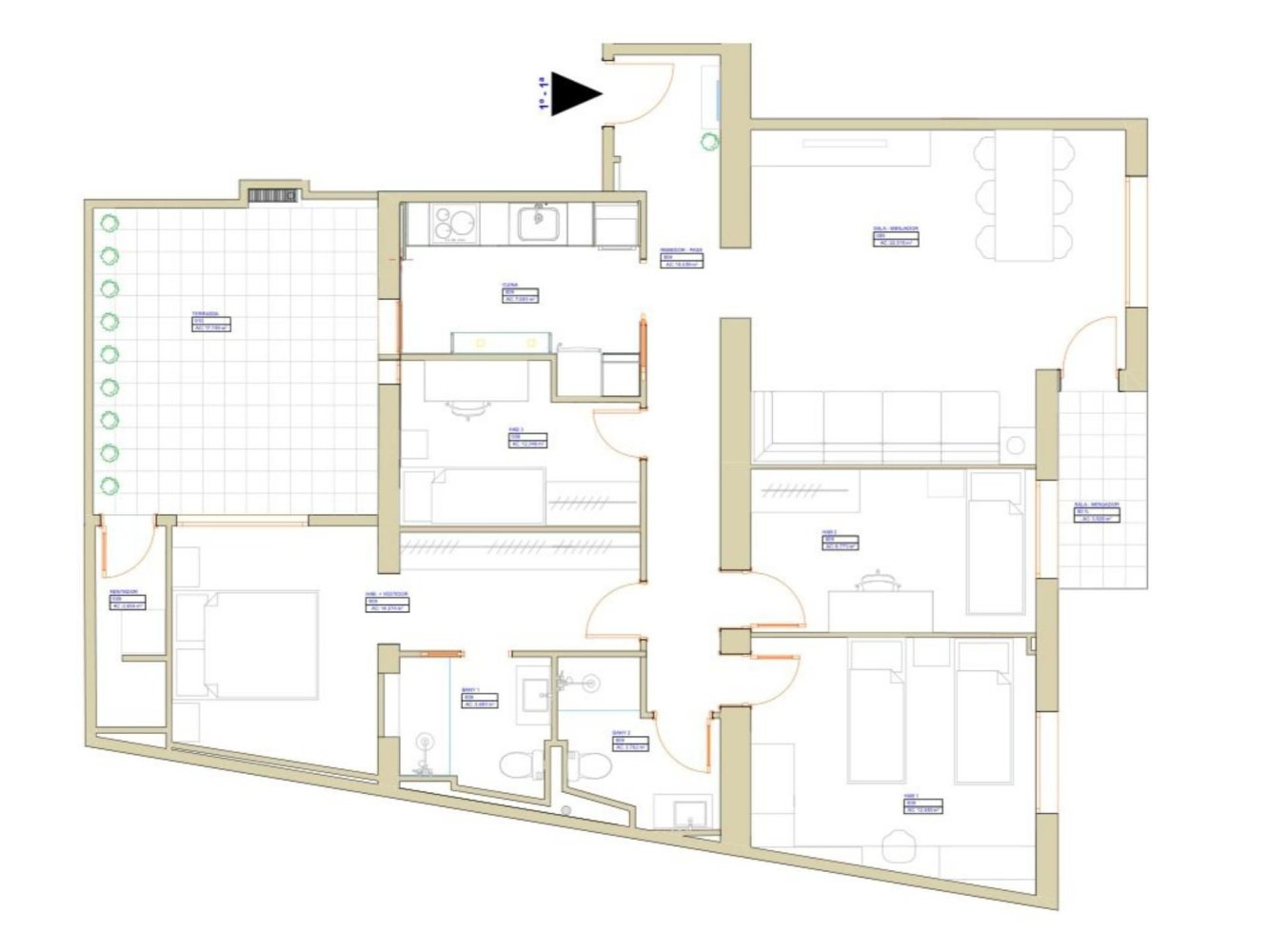 Apartamento T4 em Lleida, Spain N.º 139636