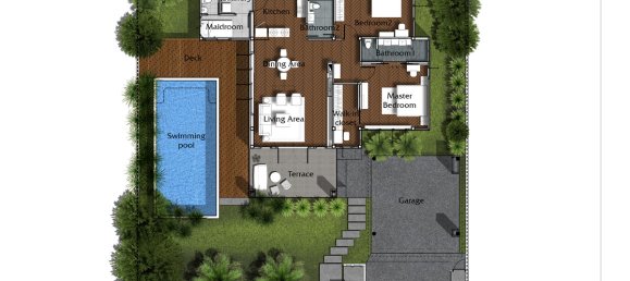 2 bedrooms Cafe / restaurant in Pattaya, Thailand No. 824 6