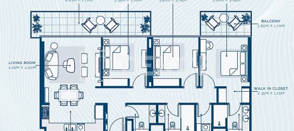 1 dormitorio apartamento en venta en Dubai, UAE № 182731 12