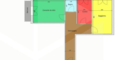 Apartamento de 2 habitaciónes en Bari, Italy No. 24010 19