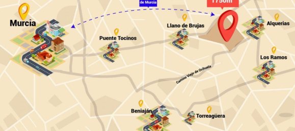 1750m² Land in Torreaguera, Spain No. 56953 5