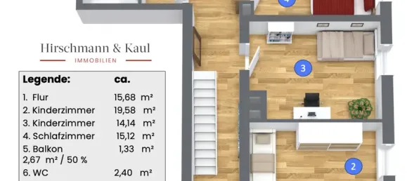 5 rooms Apartment in Landsberg am Lech, Germany No. 212613 16