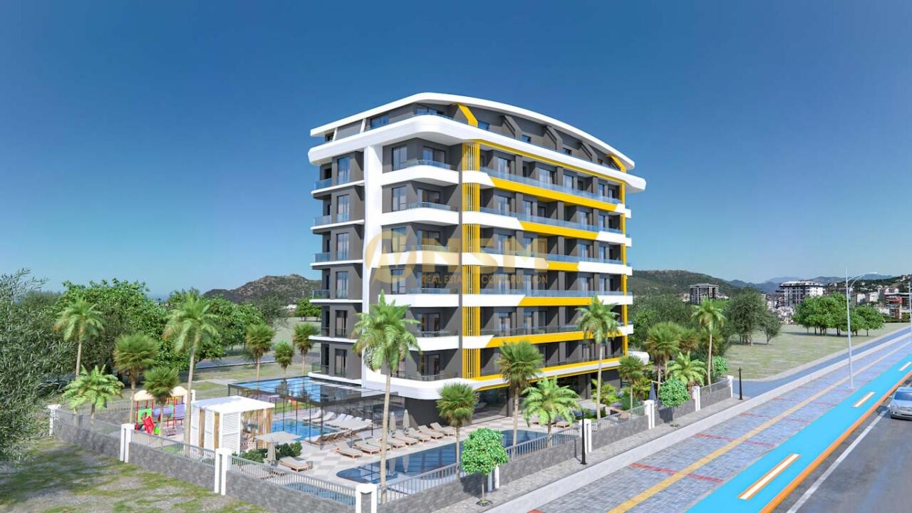 Wohnung 1+1 in Alanya, Turkey, Nr. 31178