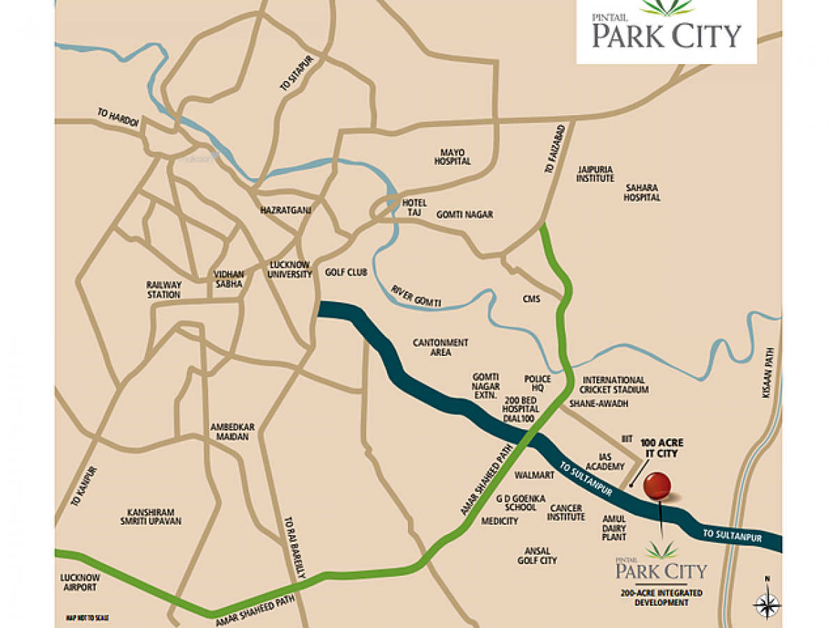  Land in Lucknow, India No. 30897