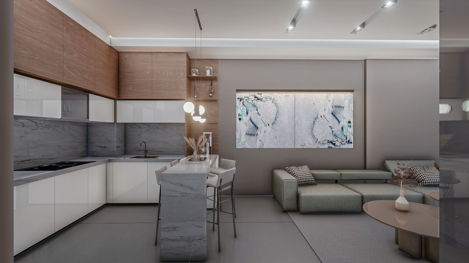 Apartment 1+1 in Akropolis Residence, Altintash, Turkey No. 38128