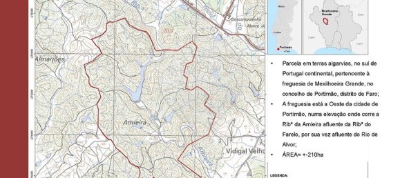 Terrain à Mexilhoeira Grande, Portugal 209000m² No. 71570 4