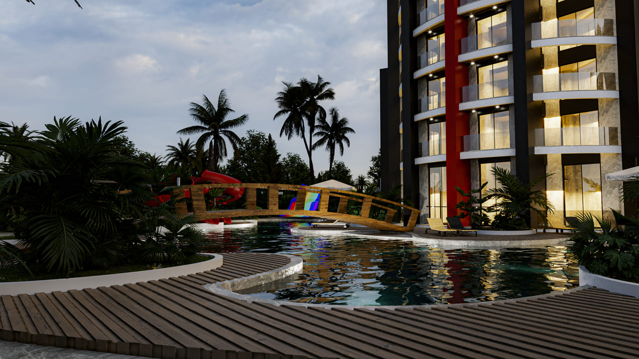 Apartment 1+1 in Paradise City 3, Gazipasa, Turkey No. 38854