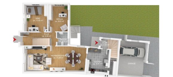 5 Schlafzimmer Stadthaus in Amberg, Germany, Nr. 360954 16