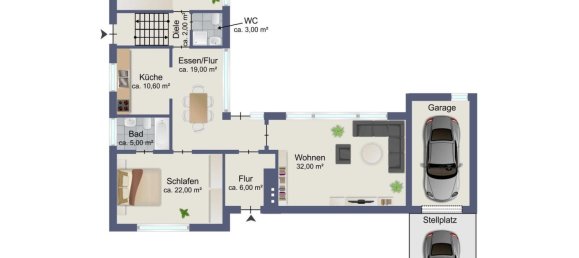 2 Schlafzimmer Bungalow in Warendorf, Germany, Nr. 222763 17