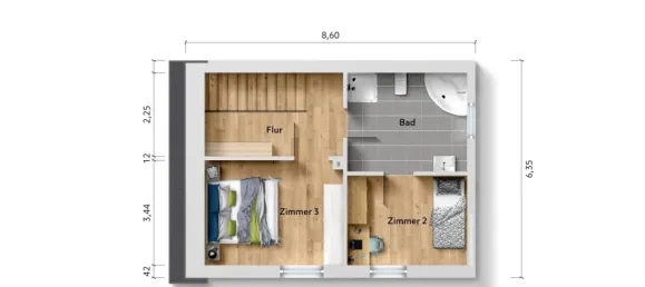 4غرفة تاون هاوس في Delmenhorst, Germany رقم 93449 20