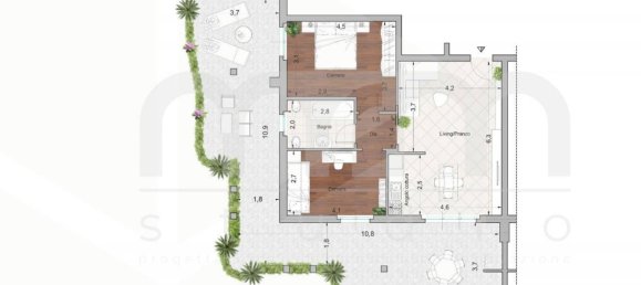 3 rooms Penthouse in Montesilvano, Italy No. 28359 41