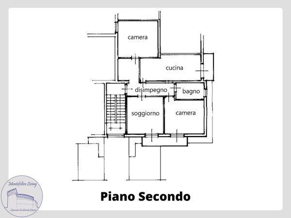4-salle Appartement à Urbania, Italy No. 89767