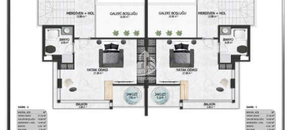 Villa 3+1 in Oba, Turkey No. 4936 8