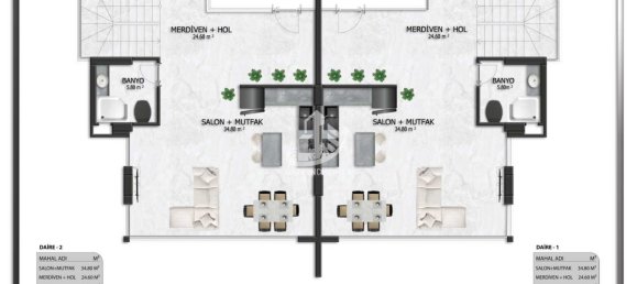 Villa 3+1 in Oba, Turkey No. 4936 7