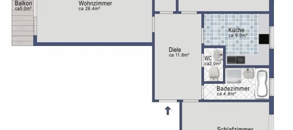 Apartamento de 3 habitaciónes en Rosenheim, Germany No. 367357 20