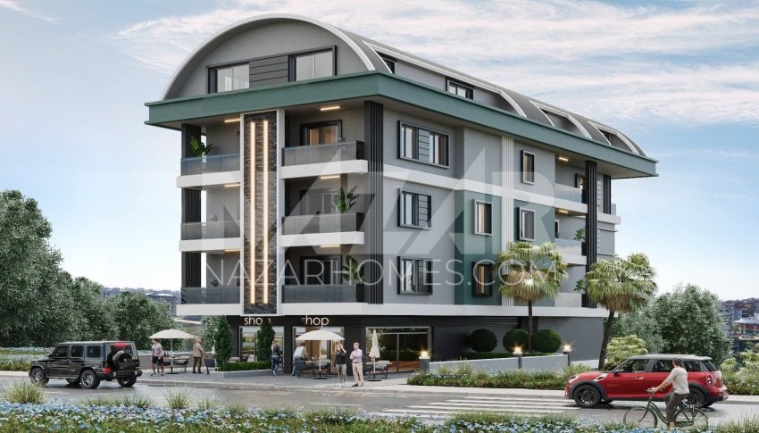 Apartment 1+1 in Alanya, Turkey No. 14420