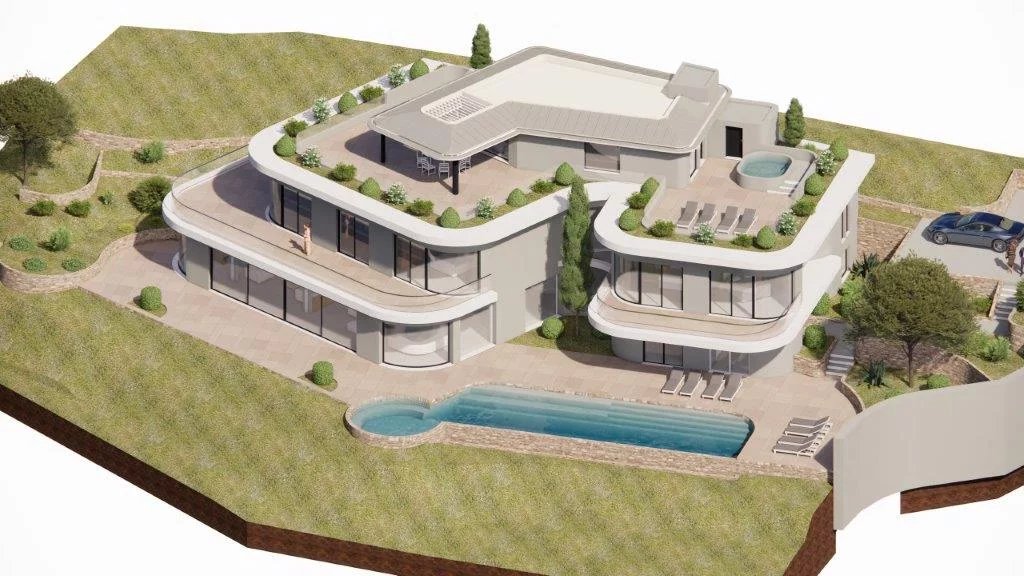 Вилла 1295м² в Босолей, Франция № 38325